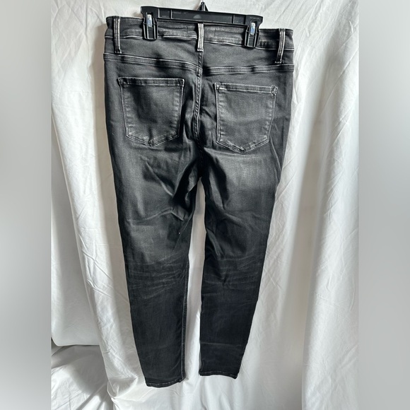 Flying Monkey Black Skinny Jeans Stretchy Size 30 Inseam 29.5" - Picture 3 of 3